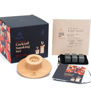 Busy Bee Oak Cocktail Mixology Bartender Kit